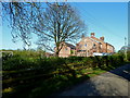 Approaching Breach House Farm near Mobberley