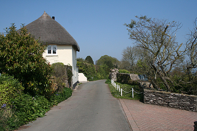 Strete By Magnolia Cottage C Martin Bodman Geograph Britain