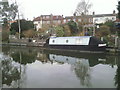 TL0505 : Canalside gardens and mooring at Apsley by Marathon