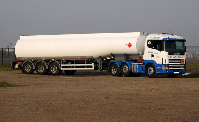 Fuel tanker lorry, Belfast