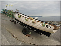 SX3553 : Fishing boat, Portwrinkle by Philip Halling