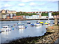 Boat moorings on the Tyne