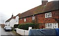 TQ6648 : Row of Cottages, Snoll Hatch Rd by N Chadwick