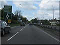 A40 Oxford Ring Road approaching Cutteslowe roundabout