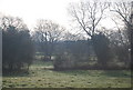 Farnhurst Farm through the trees