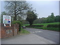 Entrance to Latimer Park Farm