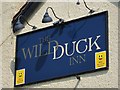 The Wild Duck Inn sign