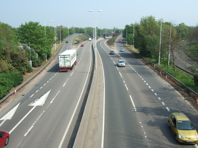 Eddie Stobart on Soke Parkway,... © Richard Humphrey :: Geograph ...