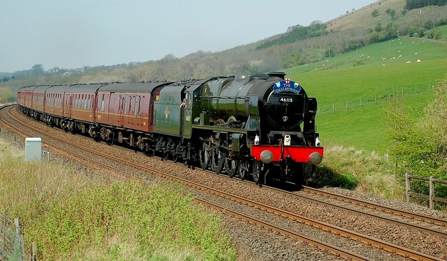 The Great Britain IV Railtour in the... © Mary and Angus Hogg cc-by-sa ...