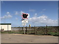 Level crossing on Gwinear Road south of Connor Downs