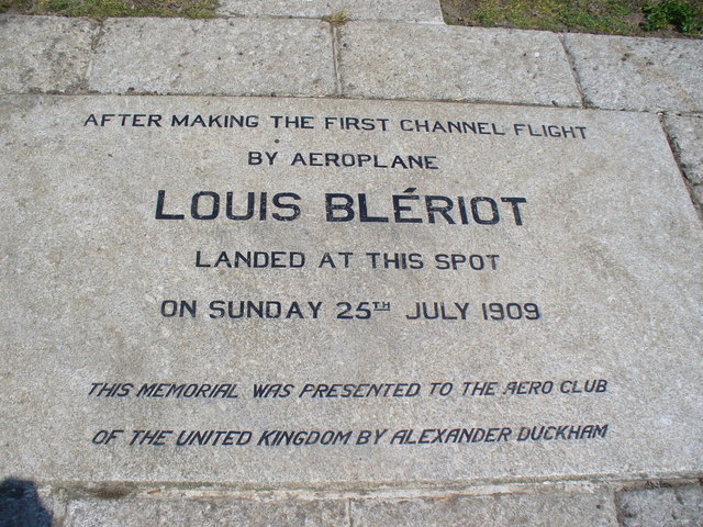 Bleriot Memorial Stone