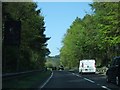 A38 northbound entering Harcombe Bends