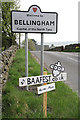 NY8383 : Welcome to Bellingham by Walter Baxter