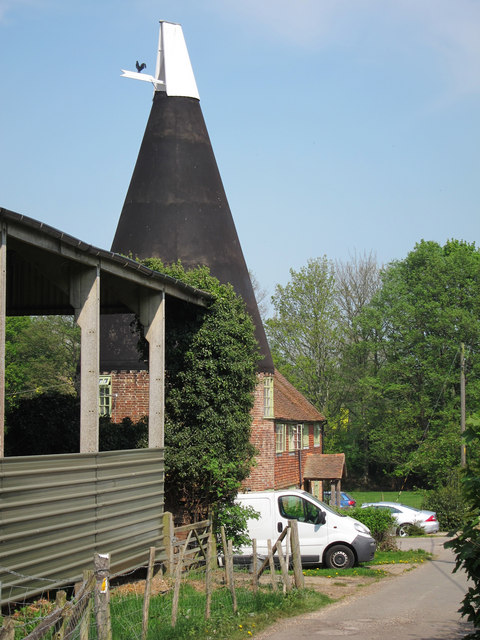  Oast House at Peppering Eye Farm, Battle, East Sussex