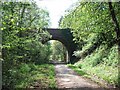 Castle Lane bridge over NCN 2