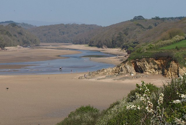 Erme estuary © Derek Harper :: Geograph Britain and Ireland