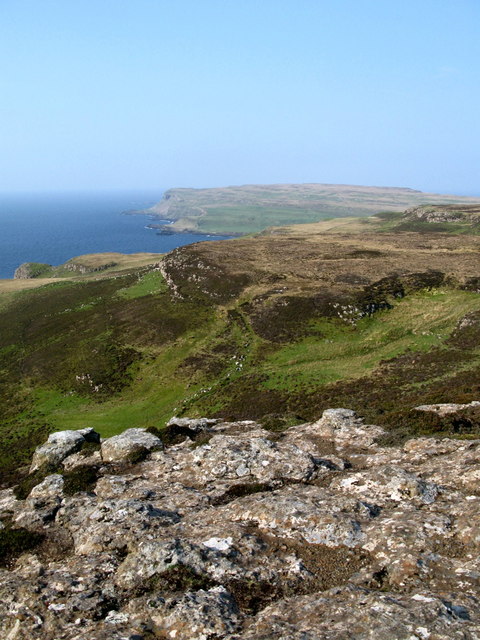 View from Cnoc Mor towards Tarbet