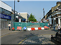 Tinkering with the pedestrian zone, East Ham High Street