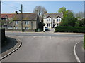 Junction of Radnor Park cul de sac with the A429