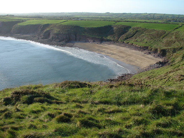 Swanlake Bay from East Moor Cliff
