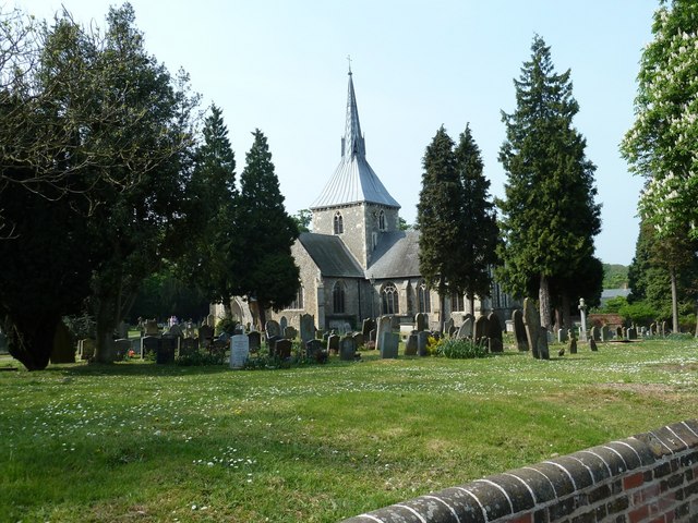 St Helen Church, Wheathampstead © Paul Buckingham :: Geograph Britain ...