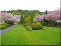 Public garden in the centre of Oxenhope