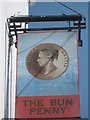 The Bun Penny Pub Sign (2), Herne Bay 