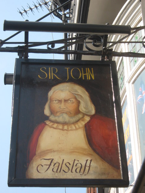 Sir John Falstaff, Pub Sign, Dover