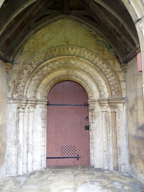 Door, The Church of St Denys