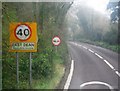 A259, entering East Dean