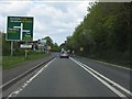 A44 approaching Enstone from the south