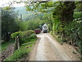 The entrance to Gallt-y-bere Farm