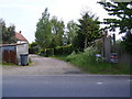 TM2766 : Mill Lane &  footpath to the B1116 Denninton Road by Geographer