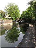 TQ3682 : Regent's Canal: Mile End Bridge by Gareth James