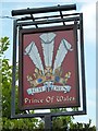 The Prince of Wales, Shirrell Heath- pub sign