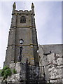 Tower of St Breaca Church, Breage, Cornwall