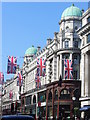 Regent Street and Flags