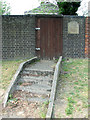 Entrance to the Hebrew Cemetery in Talbot Square, Norwich