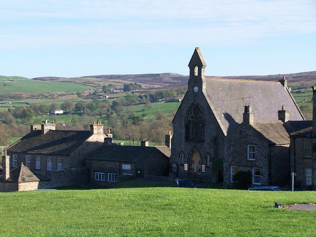 Chapel on the green at Reeth © David Martin :: Geograph Britain and Ireland