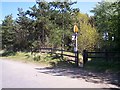 Signpost on Lifeboat Road