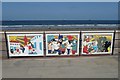 Artwork panels on the promenade railings (3)