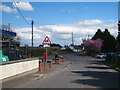 Road junction in Ballykinler village