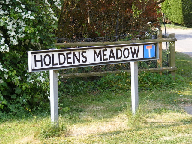 Holdens Meadow Sign