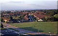 View from the tower block of Central Sussex College in 1979 (b)