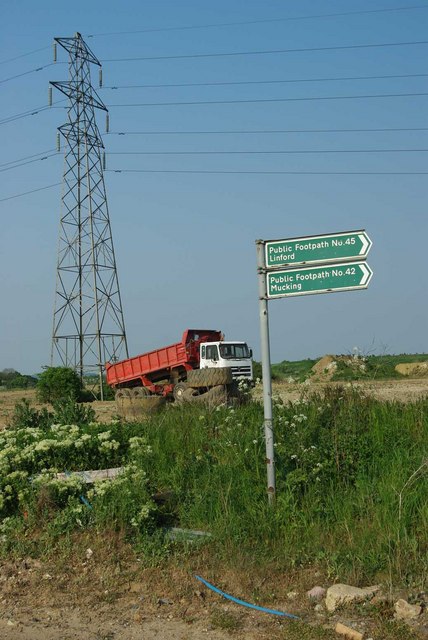 Footpaths and Gravel Workings