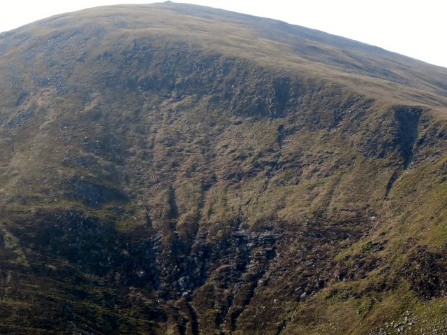 The Eagle Rock corrie on Slieve Donard © Eric Jones :: Geograph Britain ...