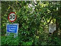 Old and New Road Signs