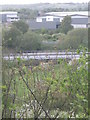 Rail bridge across River Tame