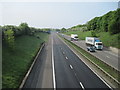 A1(M)  heading  South  over  Don  Bridge