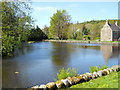 Mill pond, New Abbey